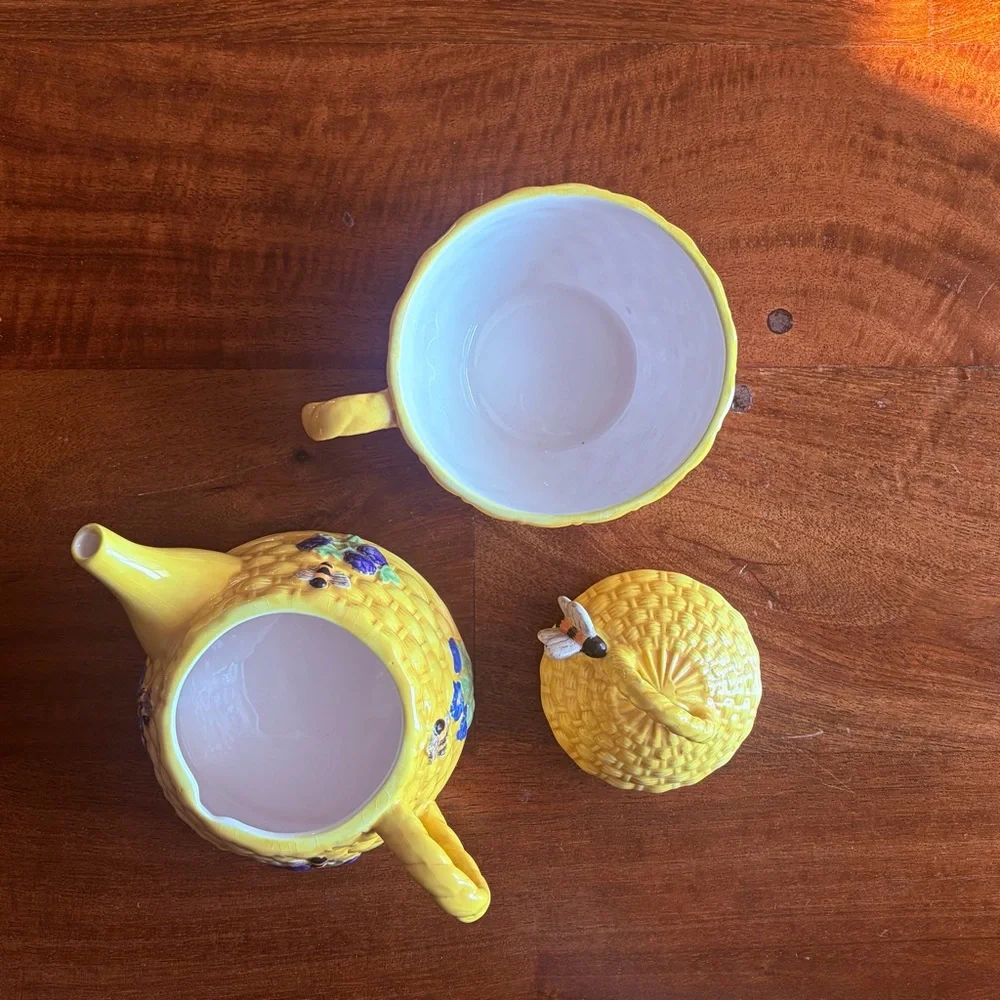 Kate Williams Global Design Connections Weave Beehive Teapot (3 Piece Set)